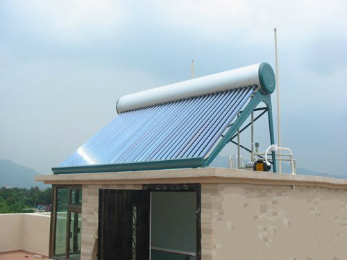 100L Vacuum Tube Unpressure Solar Water Heater