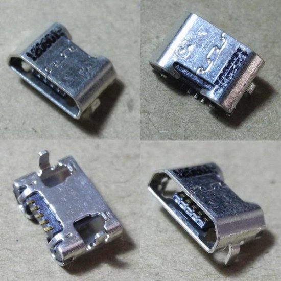 5pcs U406M Micro USB 5pin Connector