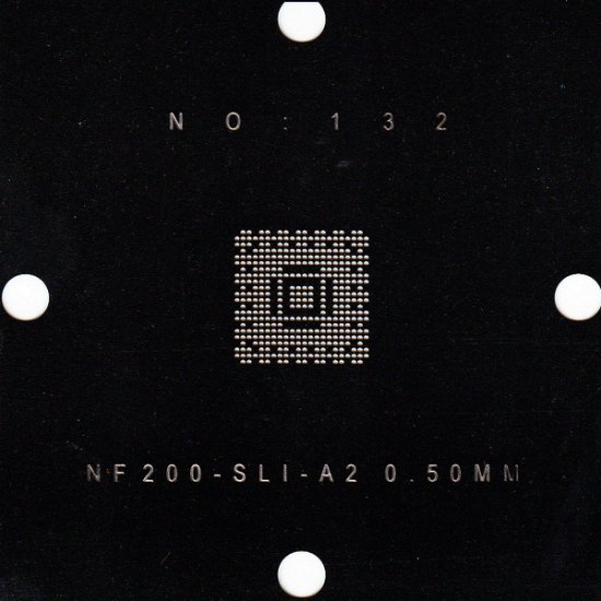 NF-200-SLI-A2 Stencil 80x80mm