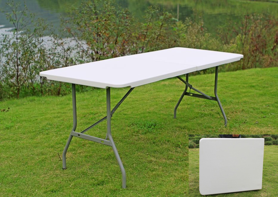 2011 New Series 6-Foot Retangular Fold-in-Half Table