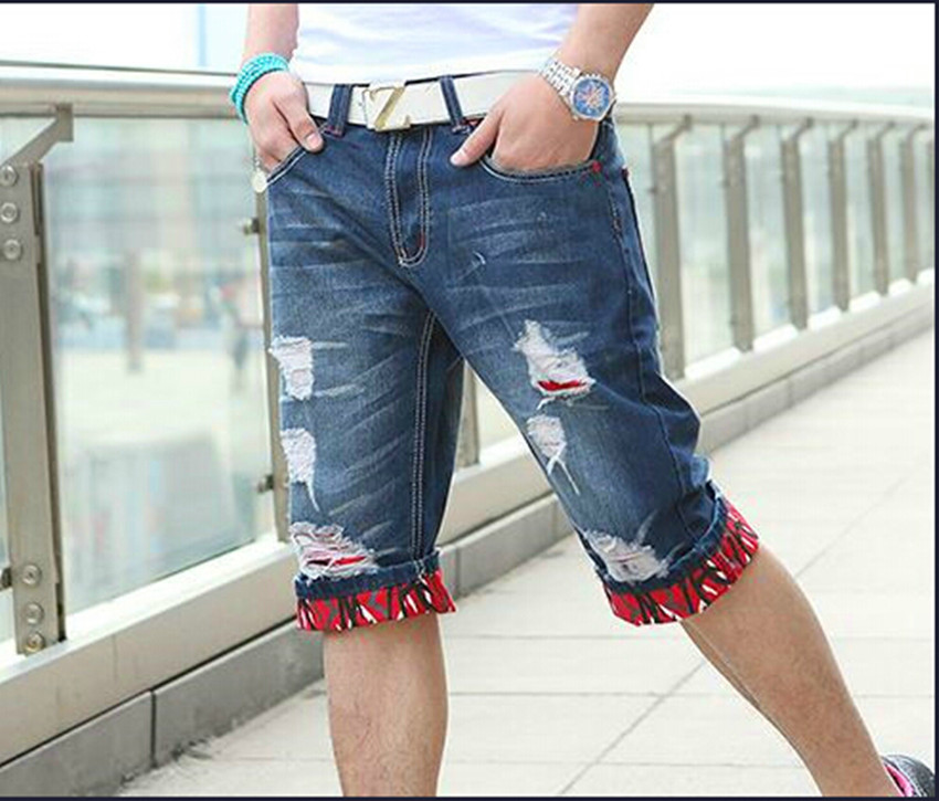2014 Men's Fashion Hot Jeans Short Jeans