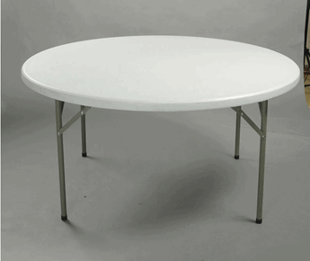 2014 New Cheap Plastic Round Table/Outdoor Folding Trestle Table (SY-122Y)