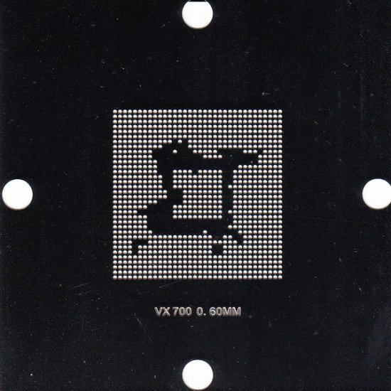 VIA VX700 Stencil 80x80mm