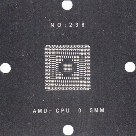AMD-CPU Stencil 80x80mm