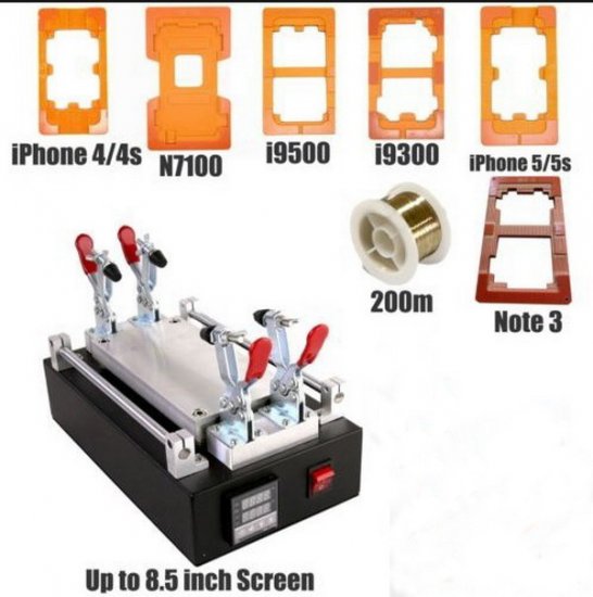 Screen Repair machine Kit LCD Separator Front Glass iPhone 4/5s
