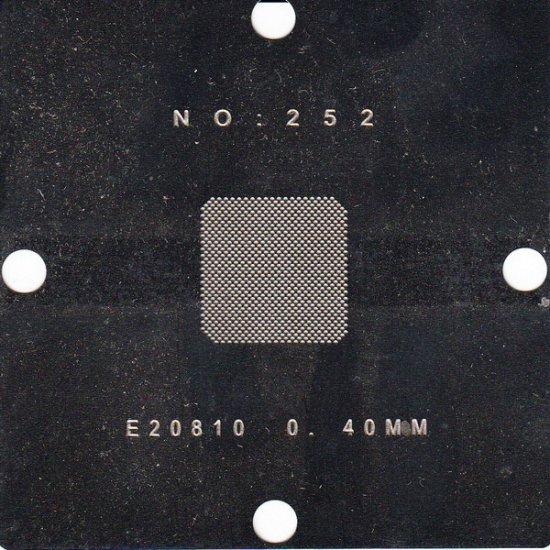E20810 Stencil 80x80mm