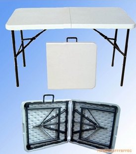 48 Inch Picnic Plastic Folding Table