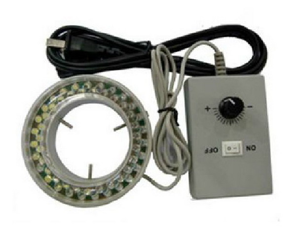 48 LED Ring Light For Stereo Microscope w Adapter