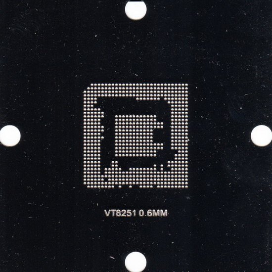 VIA VT8251 Stencil 80x80mm