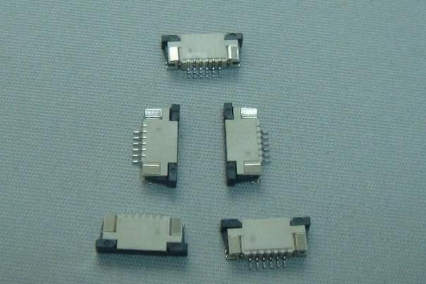 5pcs FFC/FPC Connector 6pin Pitch 1.0mm Top Contact