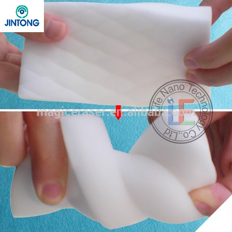 Alibaba Express Household cleaning white magic sponge with soap inbuilt