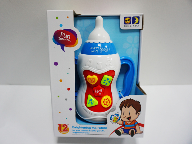 Baby Toy Cartoon Music Feeding-Bottle (H8533005)