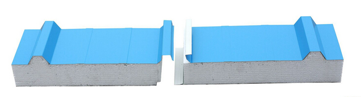 Blue Good Quality Heat Insulation and Fast Installation EPS Sandwich Panel for Roof and Wall