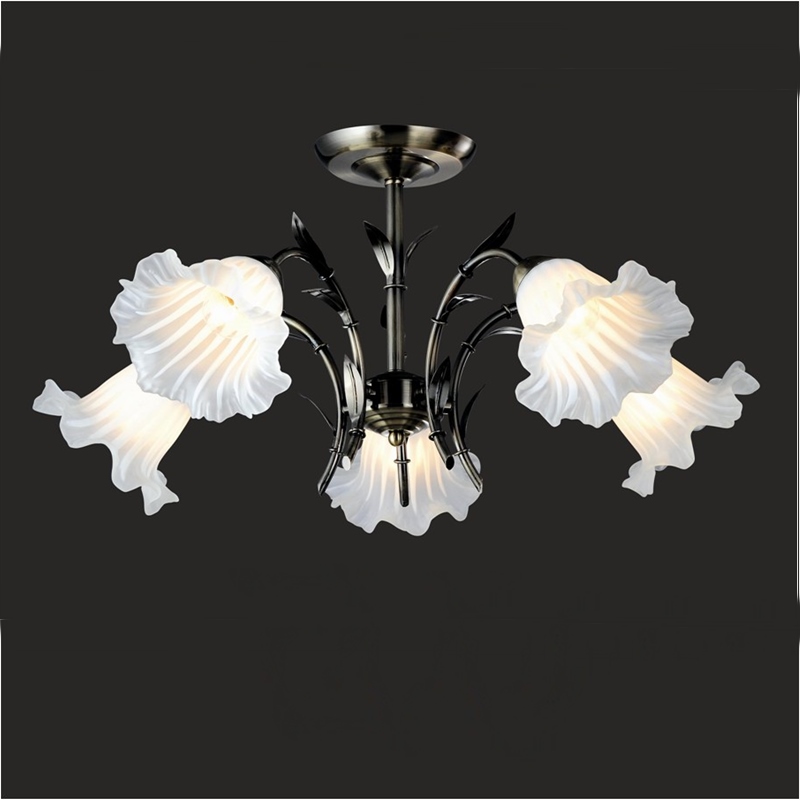 Chandelier Glass Ceiling Lamp (GX-6060-5)