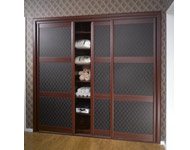 Classic Black 3 Sliding Bedroom Wardrobe (OPY2010A-14#)