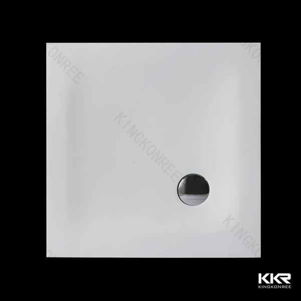 Competitive Price Custom Made Square Stone Resin Shower Tray