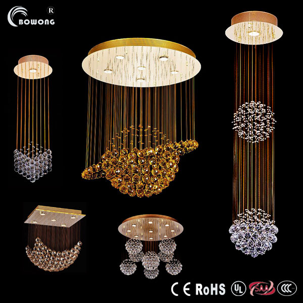 Crystal Chandelier Light, Modern Pendant Lamp (BHA006)