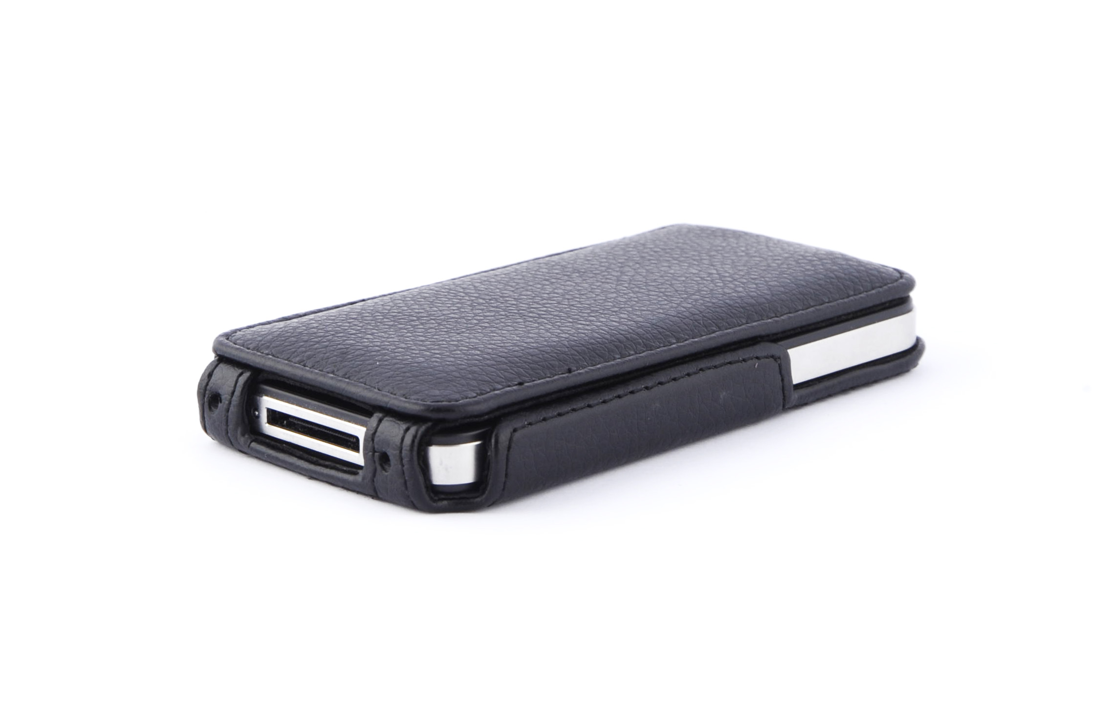 Black Lively iPhone 4S and 4 Leather Case
