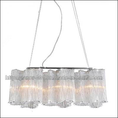 Decorative Project Haning Lighting Lamp with Clear Crystal Glass Shades