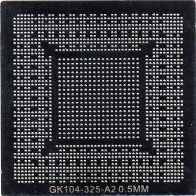 GK104-325-A2 BGA Stencil Template Heat Directly