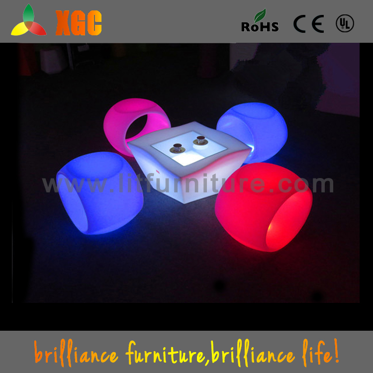 Glowing Table & LED Coffee Table & LED Bar Furniture