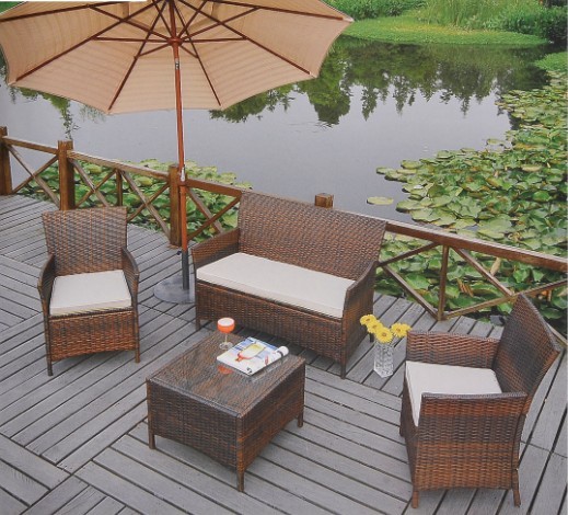 High Quality Commercial Hotel Rattan Chair-Outdoor Rattan Furniture