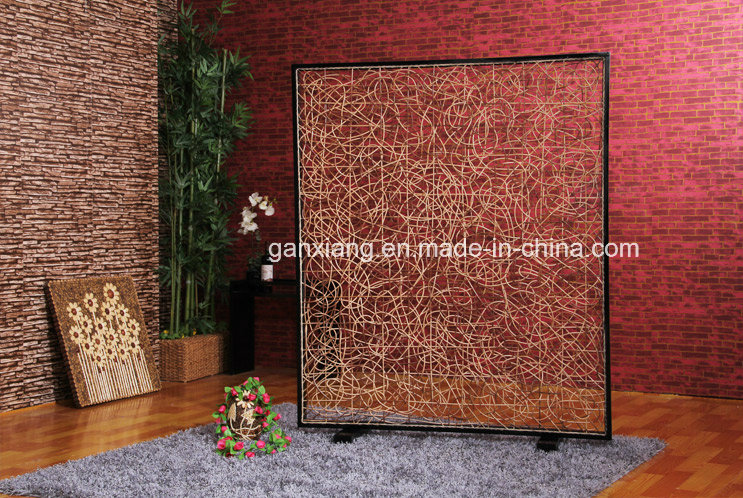 Indoor Home Rattan Furniture Folding Screen