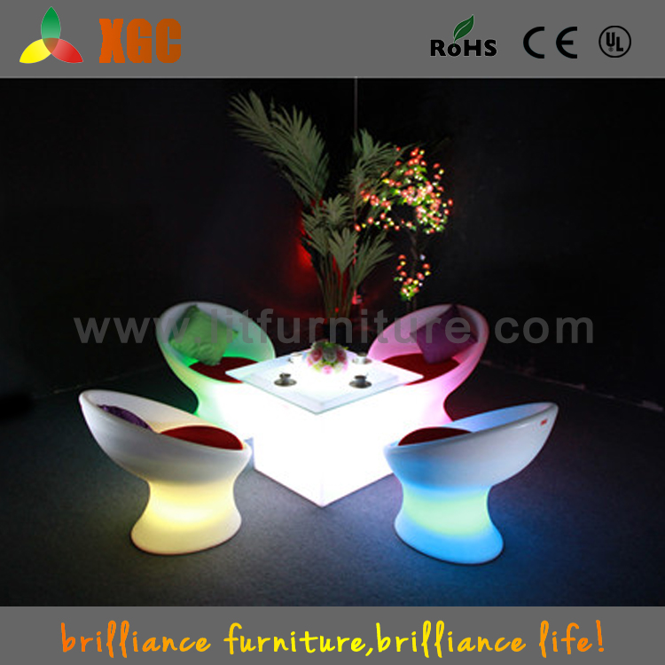 LED Chair & Illuminated Sleeping Seater