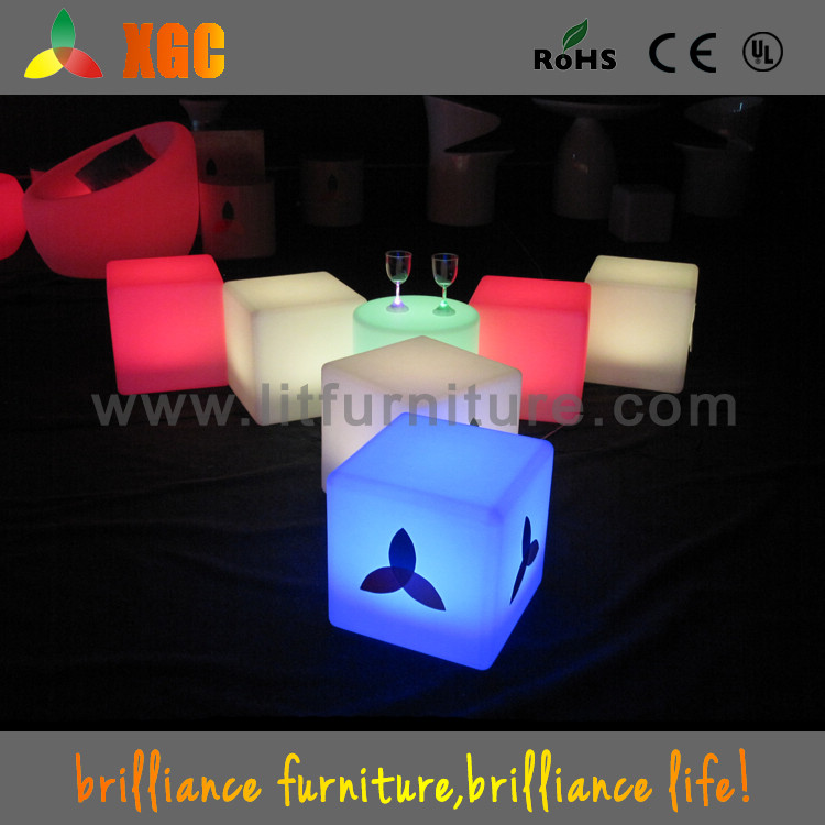 LED Outdoor Bar Stool with LED