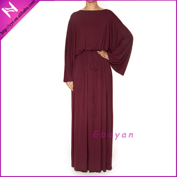 Latest Chiffon Batwing Abaya