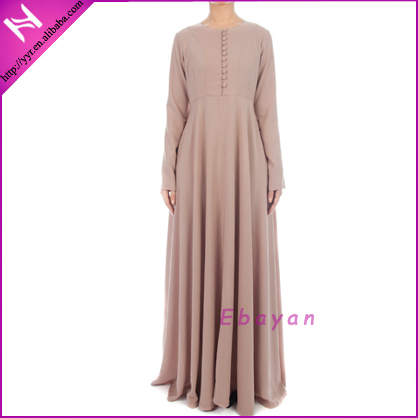 Latest Pleats Arabic Kaftan Dress