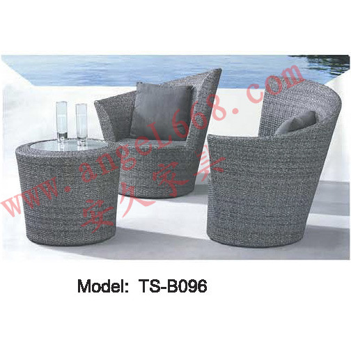 Leisure Rattan Modern Outdoor Patio Garden Dining Bar Coffee Table for Balcony