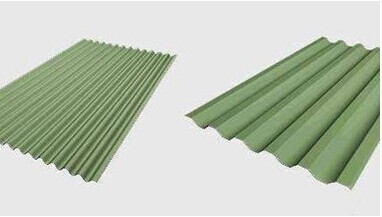 Light Green Best Selling Galvanized Corrugated Roofing Sheet
