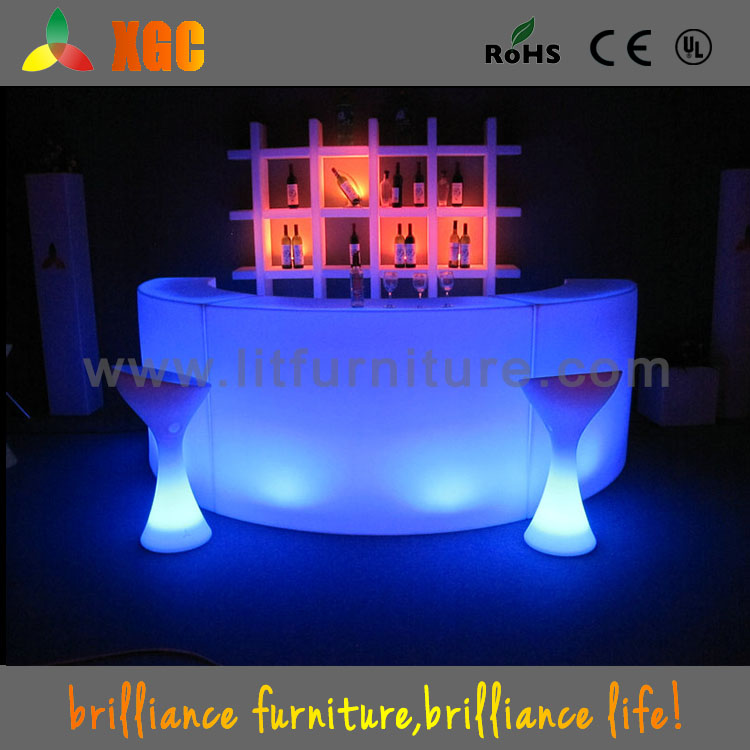Light up Glowing Bar Counter Display Party Furniture