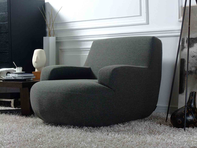 Modern Living Room Furniture Design Casual Fabric Corner Sofa (D-42)