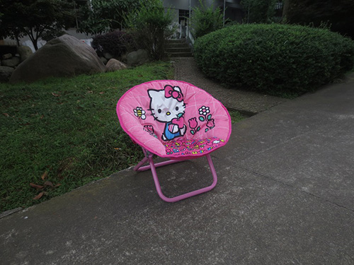 Outdoor Leisure Camping Moon Folding Chair for Children