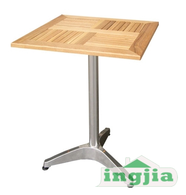 Outdoor Solid Wood Dining Garden Cafe Hotel Coffeetable (JT-90)