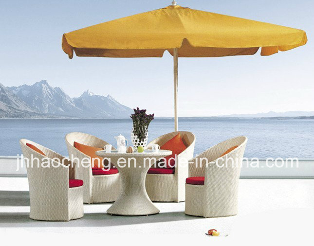 PE Rattan Outdoor Furniture/PE Rattan Furniture Set/Wicker Table and Chair