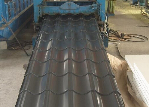 Ral7037 Ral 7043 Color Coated Zinc Corrugated Roofing Sheet for Building