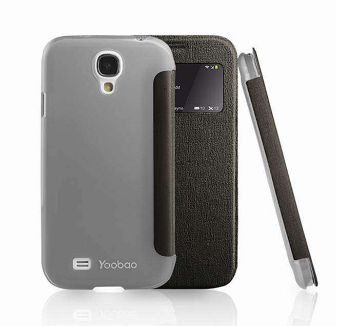 Slim II Leather Case for Samsung Galaxy S4 – Black