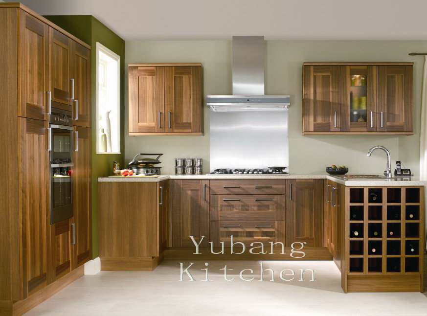 Solid Wood Kitchen Cabinet #175
