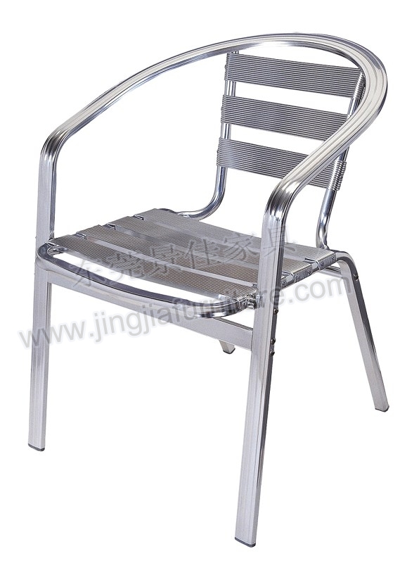 Stackable Aluminium Dining Patio Outdoor Garden Furniture (JJ-A03)