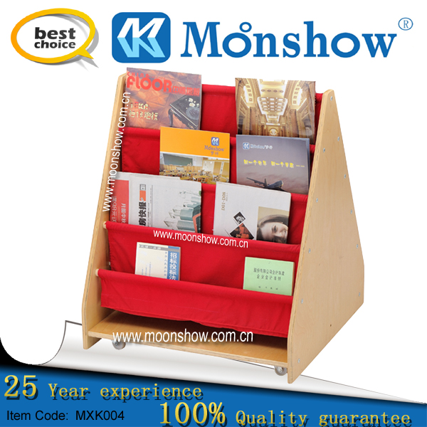 The Library Book Rack and Magazine Rack