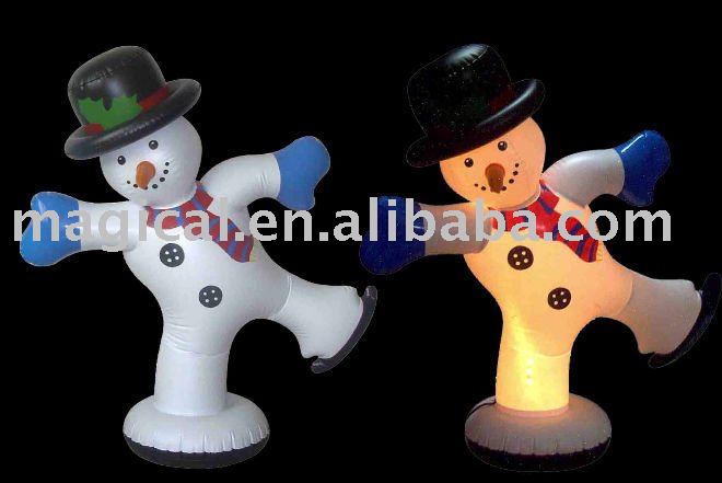 Twins Toys Inflatable Dancing Snowman Ornament (MIC-435)