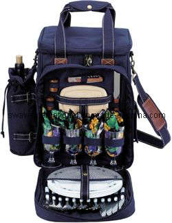 Vertical Picnic Cooler Bag for Four (26012)
