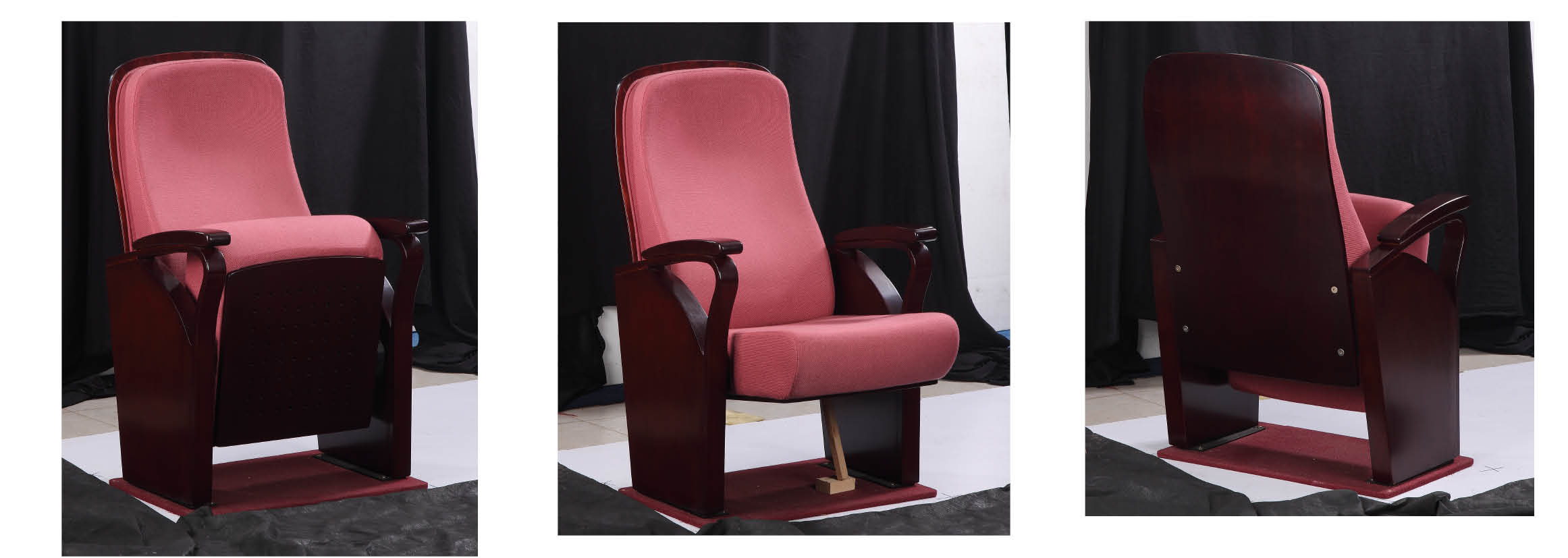 Wood Chair, Church Chair, Cinema Chair (XC-13)