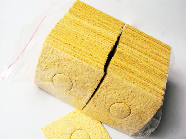 5pcs Soldering Iron Cleaning Sponge