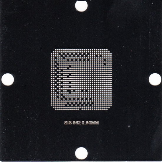 SIS 662 Stencil 80x80mm