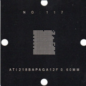 218BAPAGA12F Stencil 80x80mm