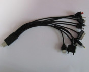 10 in 1 Mobile Phone USB Charging Line
